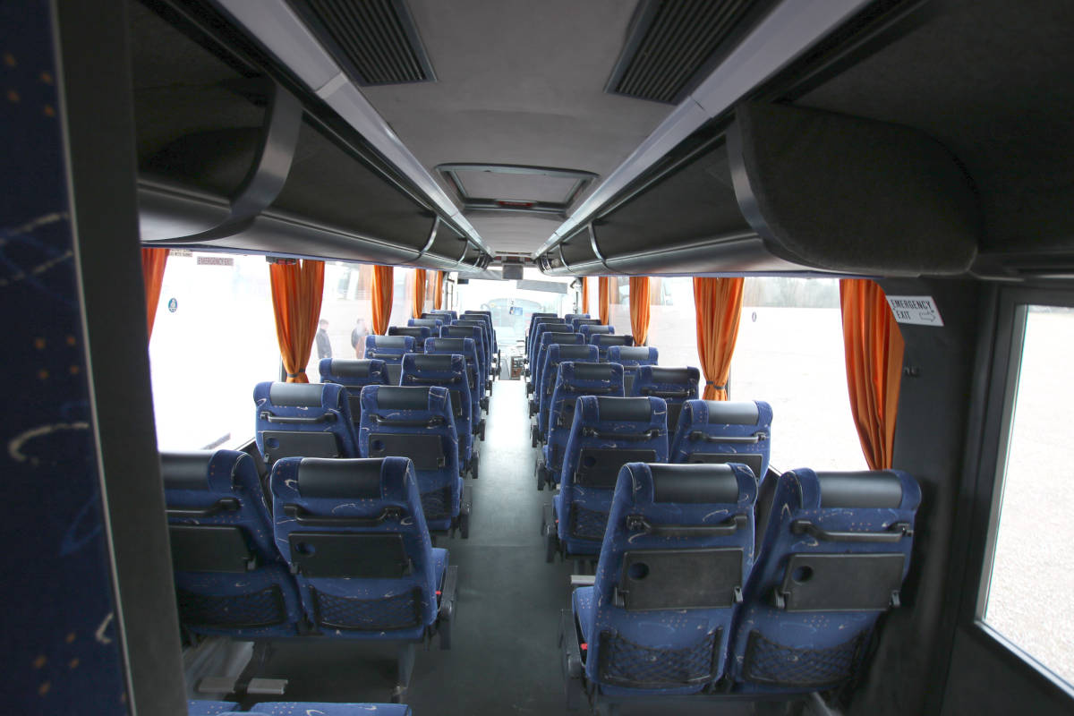An image of For medium sized parties, our 37 seat coach is perfect. goes here.