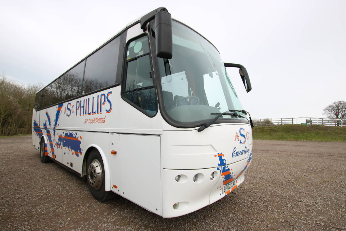 For medium sized parties, our 37 seat coach is perfect.Image with link to high resolution version